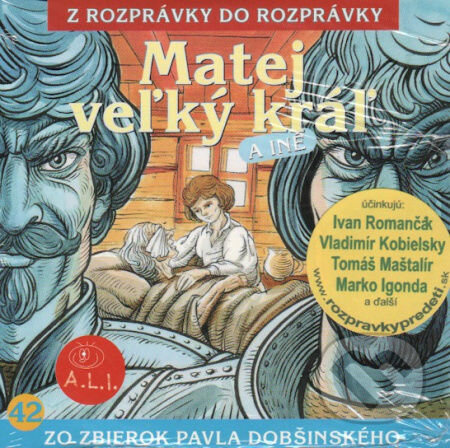 Matej veľký kráľ a iné - audiokniha z kategorie Beletrie pro děti