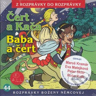 Čert a Kača / Baba a čert - audiokniha z kategorie Pohádky