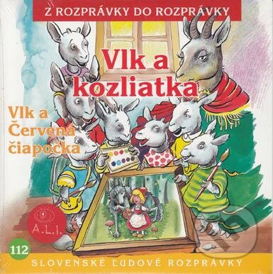 Vlk a kozliatka, Vlk a Červená čiapočka - Dušan Brindza - audiokniha z kategorie Pohádky