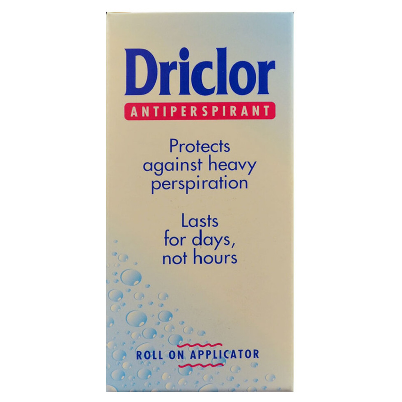 Driclor Solution antiperspirant roll-on proti nadměrnému pocení 20 ml