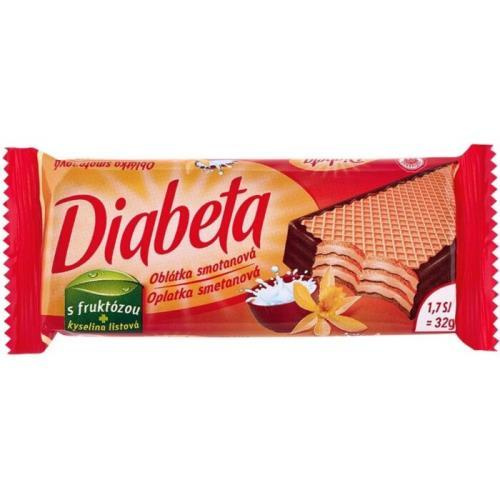 Dibeta oplatky polomáčená smetanavanilka 32g