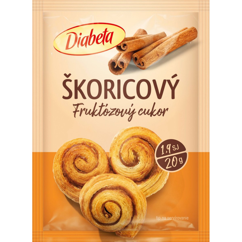 Diabeta Skořicový fruktózový cukr