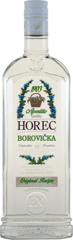Borovička s Horcem 40% 0,7l