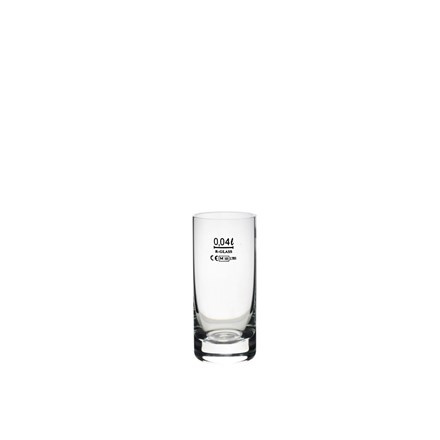 B.BOHEMIAN Panák s cejchem PLATON CE 4 cl 6 ks