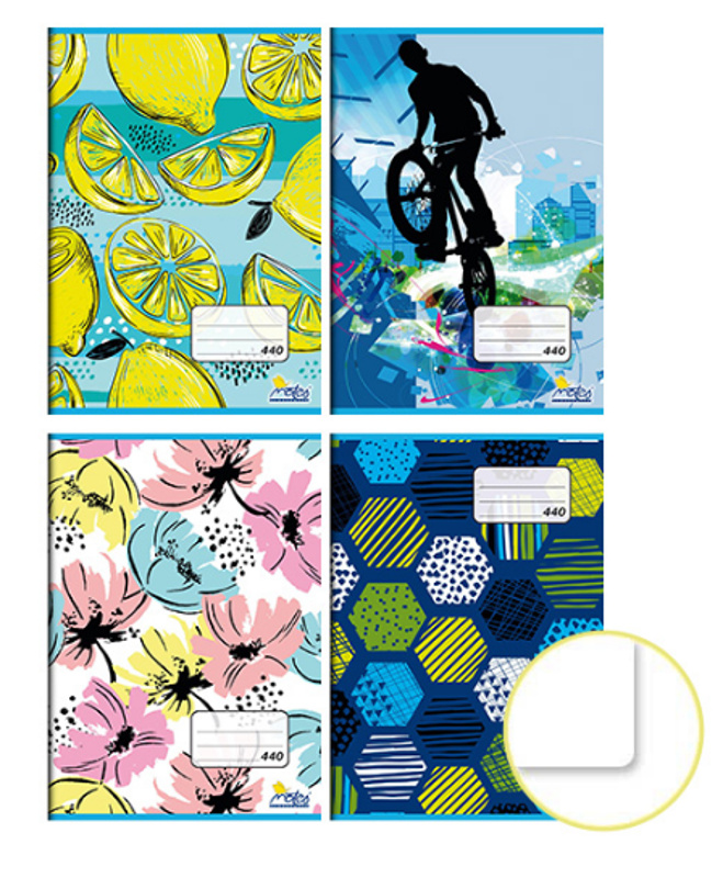 Arka Sešit A4 440, čistý 