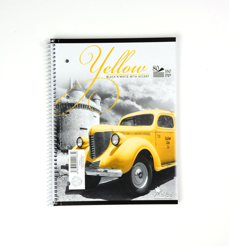 Notes Blok se spirálou A4, 80 listů, čistý