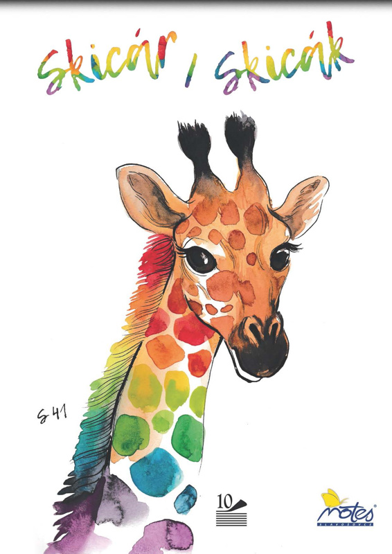 Skicák A4 10 listů