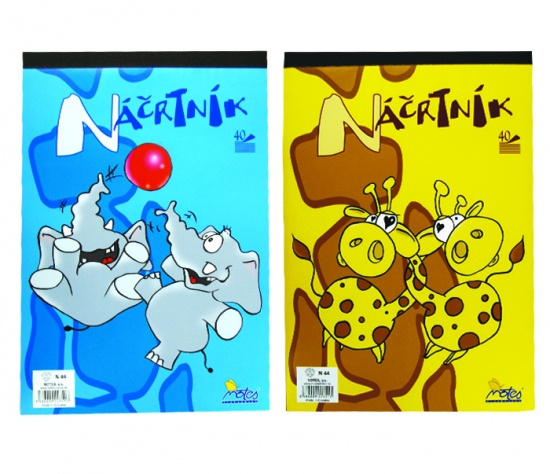 Náčrtník A4 40l N44 NOTES Bohemia s.r.o.