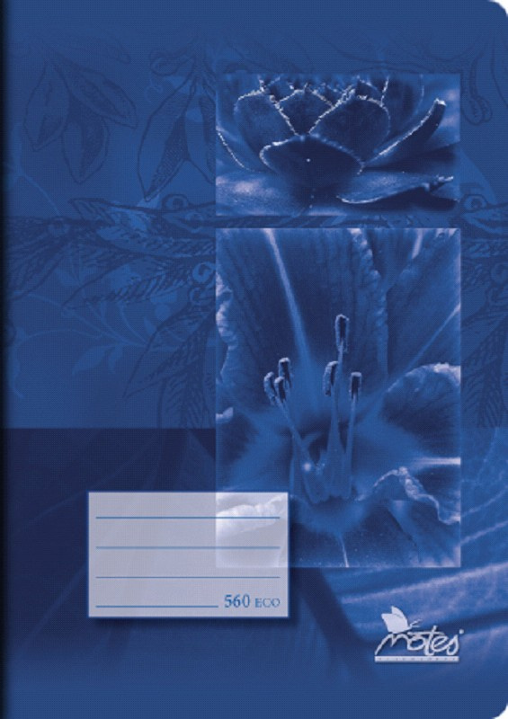 Školní sešit 560 A5 čistý 60ls recyklovaný NOTES