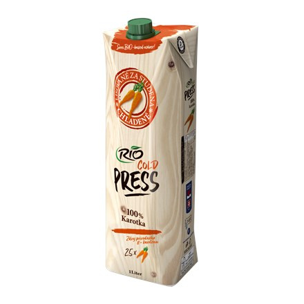 Rio Cold press 100% šťáva karotková