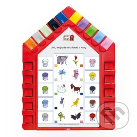 LOGO domček + 1 sada kartičiek: Tvary a farby (24 ks) - kniha z kategorie Pedagogika