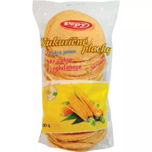 VEPY Kukuřičné bezlepkové placky 100 g