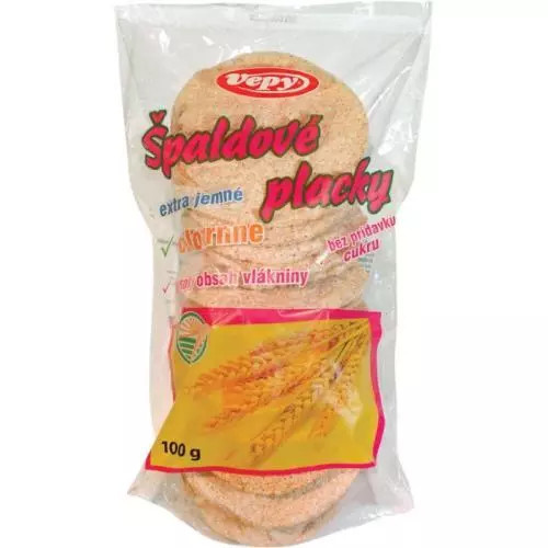 VEPY Špaldové celozrnné placky 100 g
