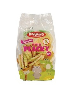 VEPY Kukuřičné mini placky s vitamínem B1 45 g