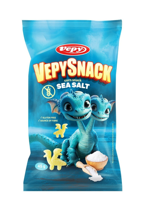 VEPY Snack s mořskou solí 45 g
