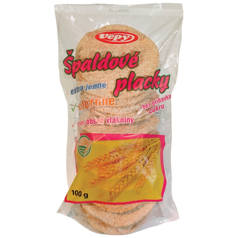 VEPY Špaldové placky celozrnné
