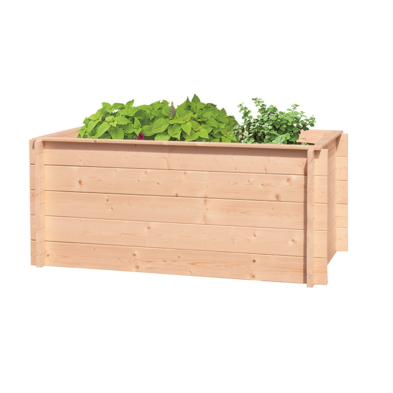 Maone Dřevěný vyvýšený záhon Peter 6, tl. 28 mm, 150 x 79 x 69 cm