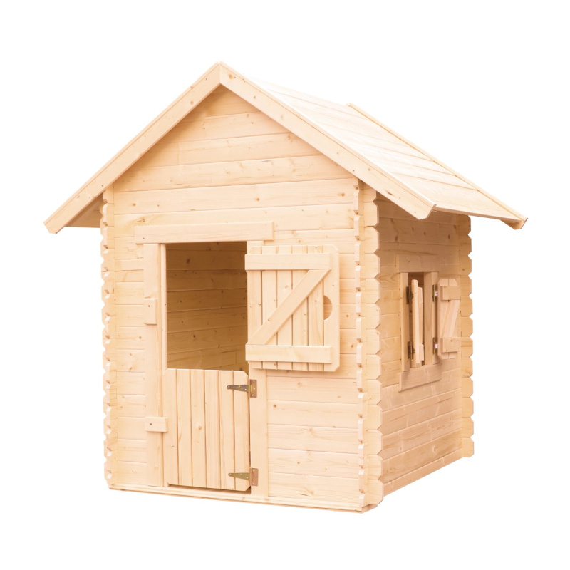 MAONE Dřevěný dětský domek ILONA 119 x 119 x 160 cm