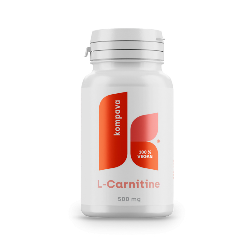 Kompava L-karnitin 500 mg/90 kps