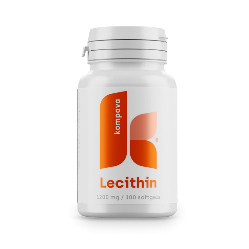 Kompava Lecitin 1200mg/100 kps