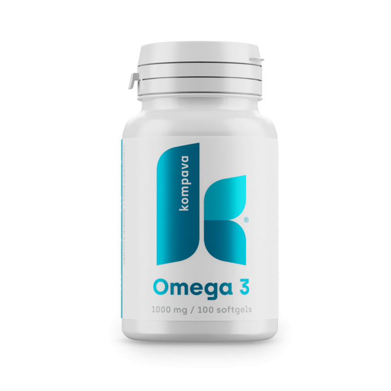 Kompava Omega-3 1000 mg/100 kps
