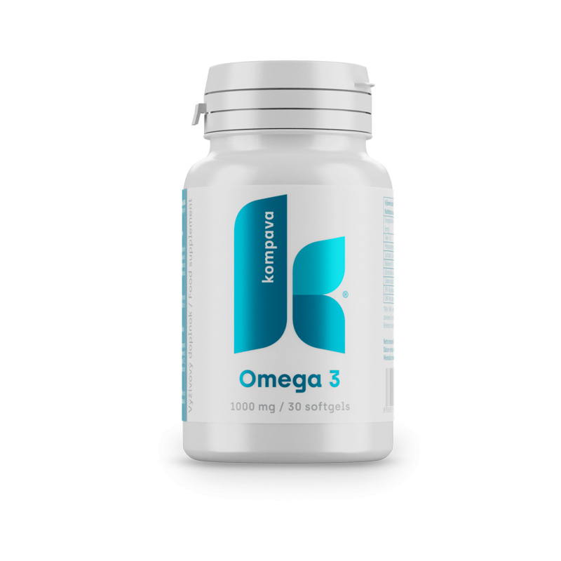 Kompava Omega-3 1000 mg/30 kps