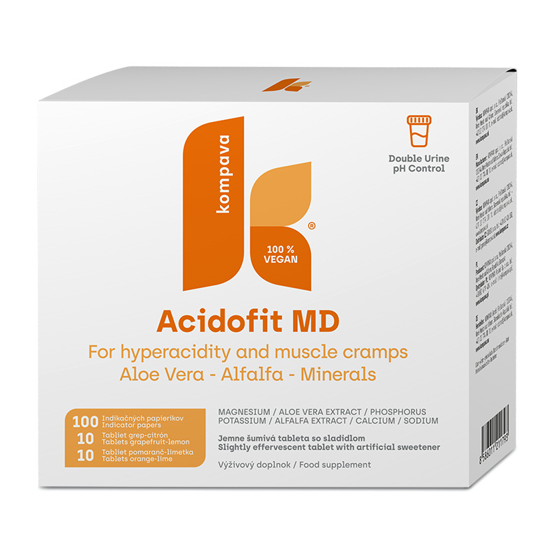 Kompava AcidoFit MD - MIX 20tbl. + 100ks papírků
