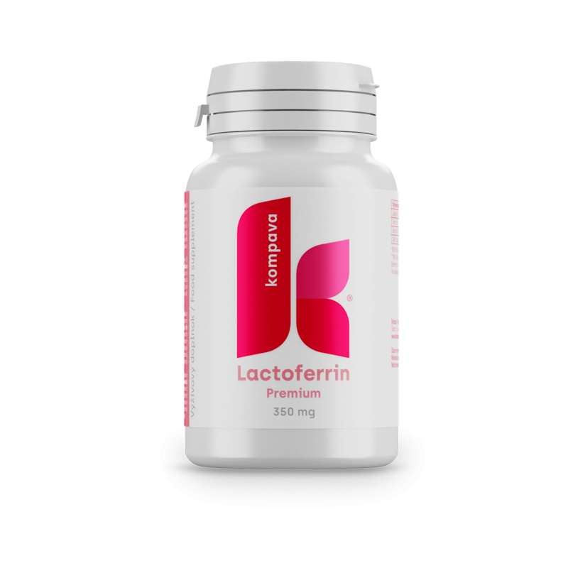 Kompava Premium Lactoferrin 350 mg/60 kps