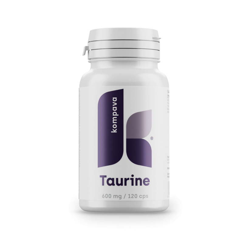 Kompava Taurin 600 mg/120 kps