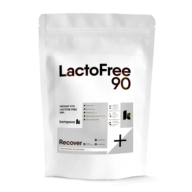 Kompava LactoFree 90 500 g/16 dávek, čokoláda-banán