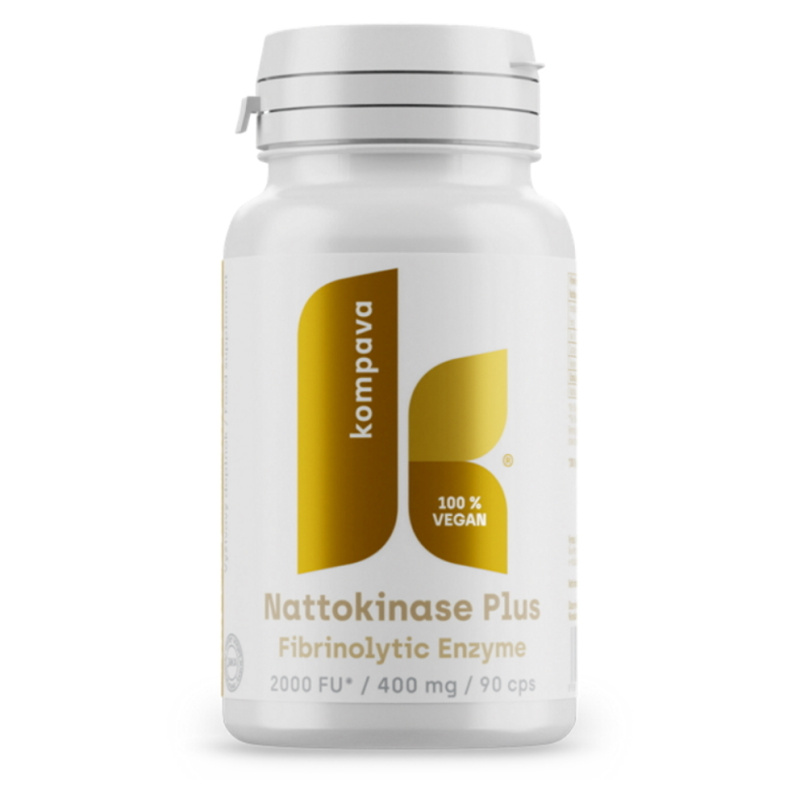 Kompava NATTOKINASE PLUS 400 mg/90 kps