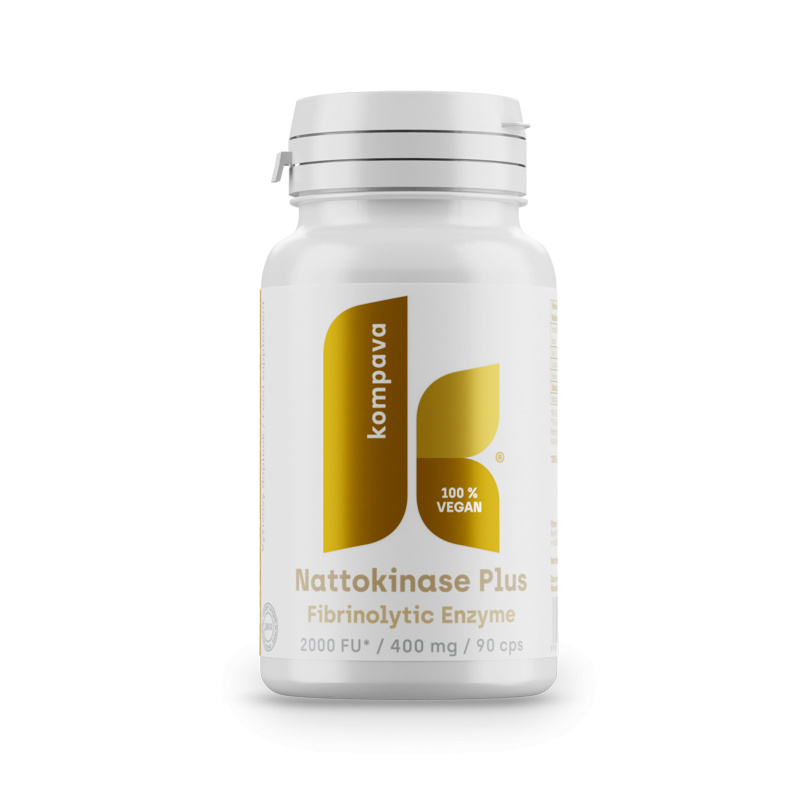 Kompava NATTOKINASE PLUS 400 mg/90 kps