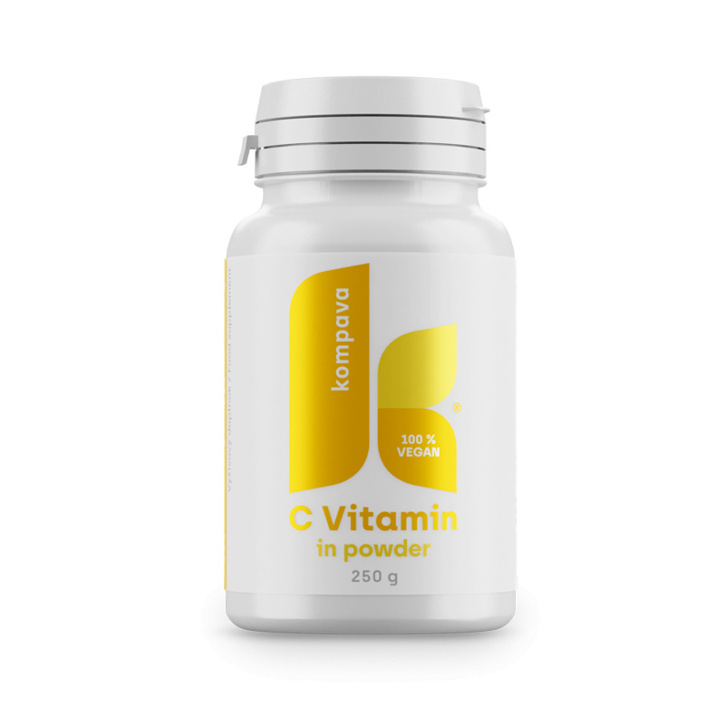 Kompava CÉ Vitamín v prášku 250 g/1000mg