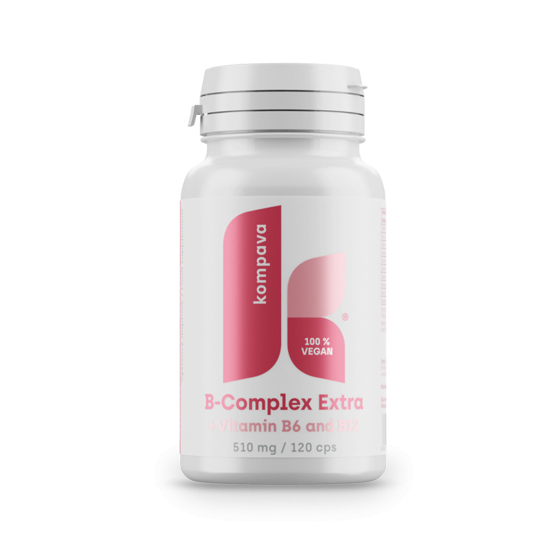Kompava B-complex Extra 510 mg/120 kps