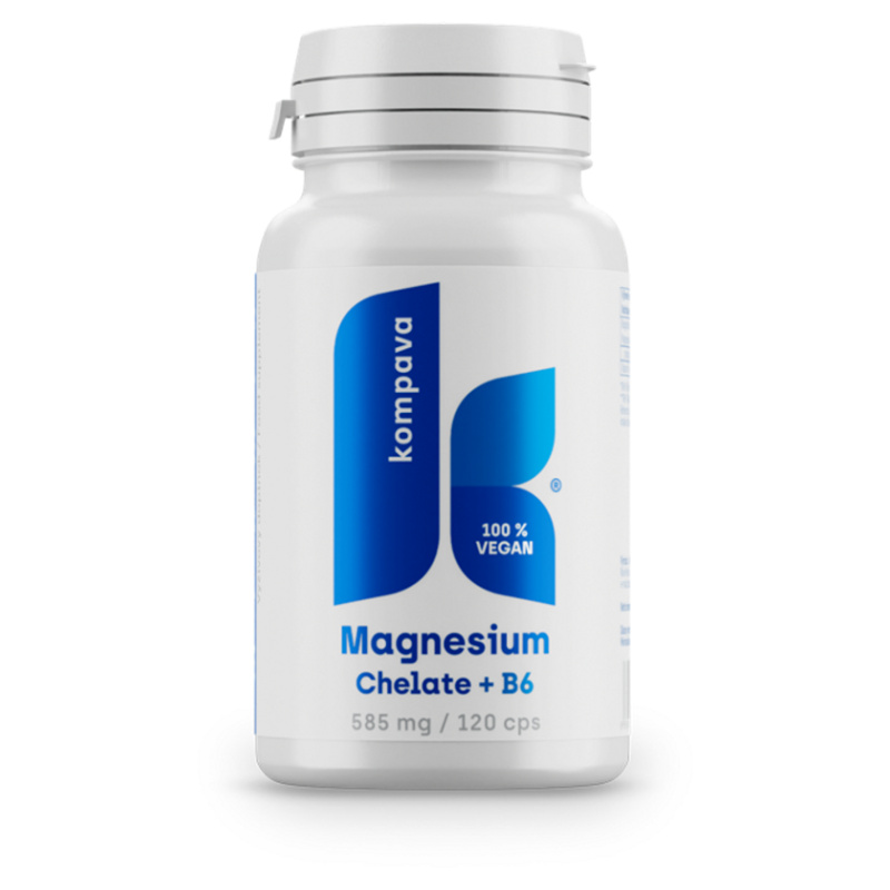 Kompava Magnézium chelát 585 mg/120 kps