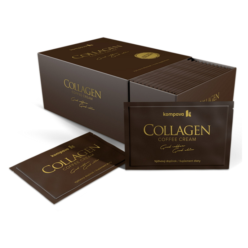 Kompava Collagen Coffee Cream 30 dávek / 6 g