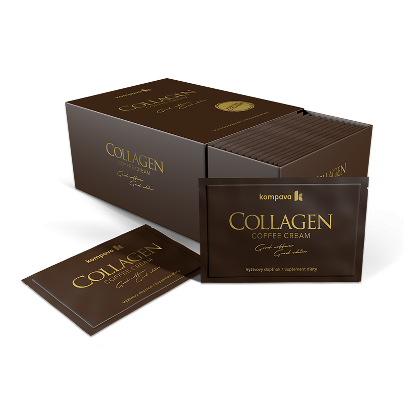 Kompava Collagen Coffee Cream 30 dávek / 6 g