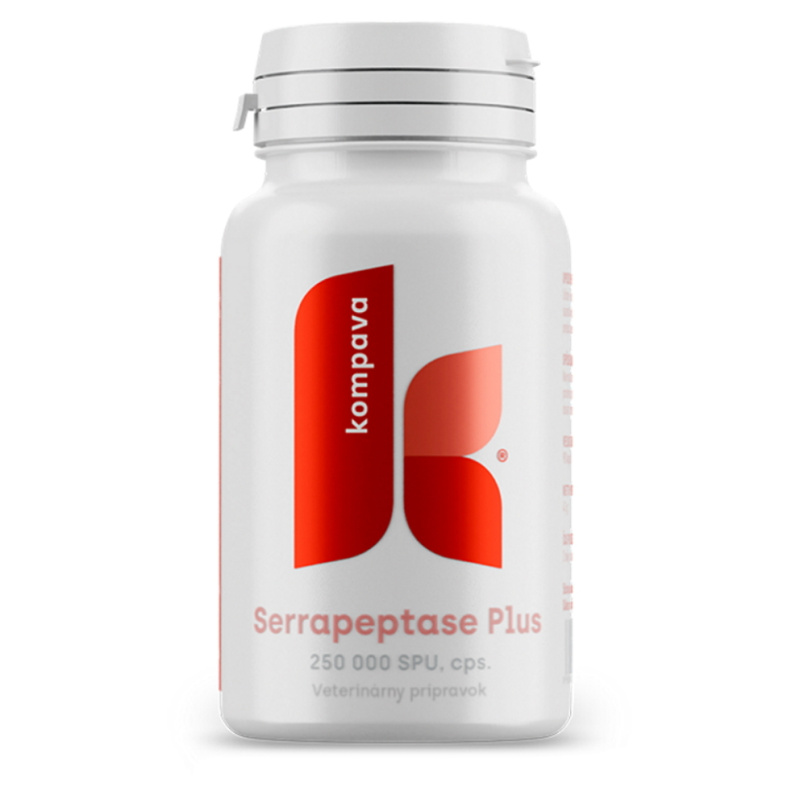 Kompava Serrapeptase Plus 356 mg/90 kps