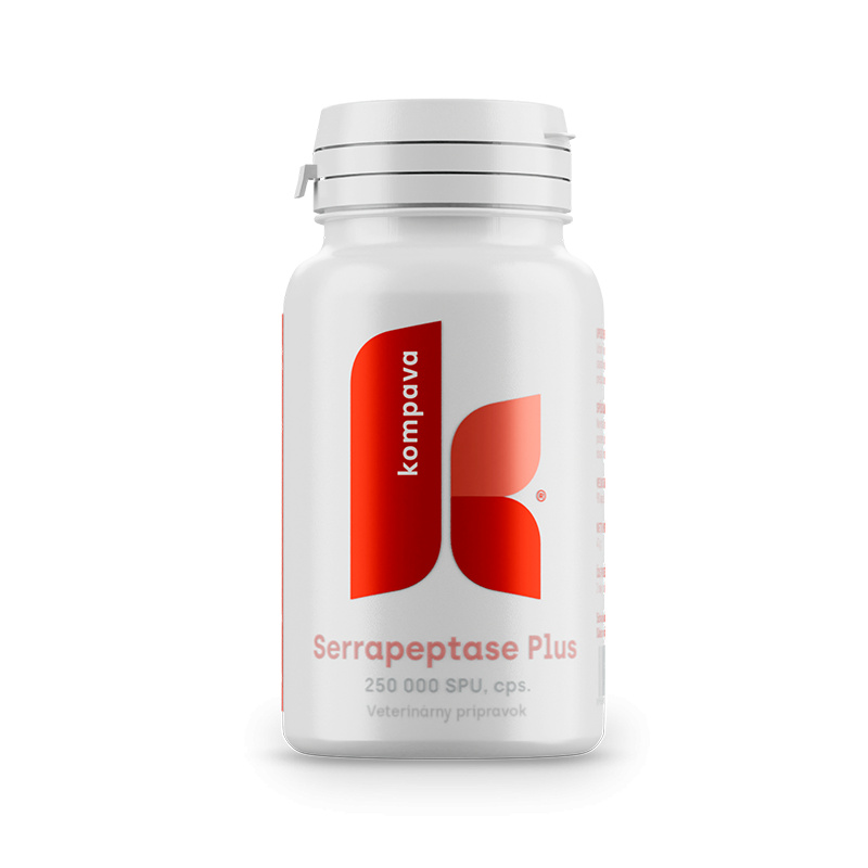 Kompava Serrapeptase Plus 356 mg/90 kps