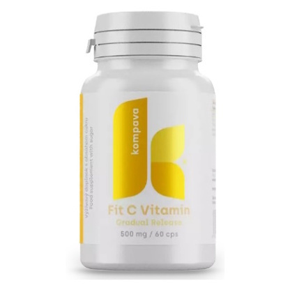 Kompava Fit C Vitamín 500 mg/60 kps