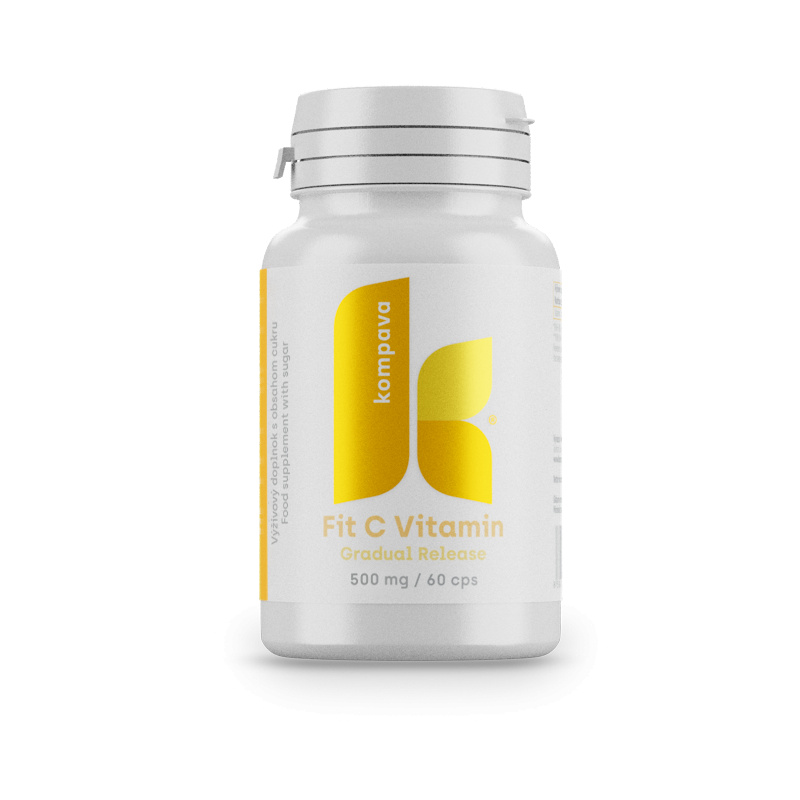 Kompava Fit C Vitamín 500 mg/60 kps