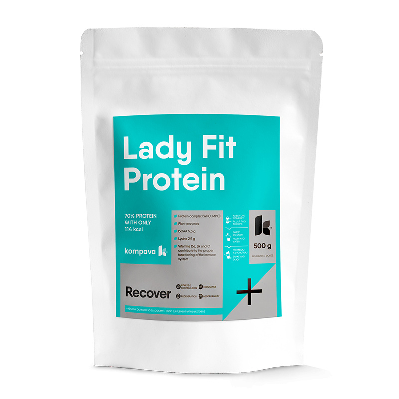 Kompava LadyFit 500 g/16,5 dávek, čokoláda
