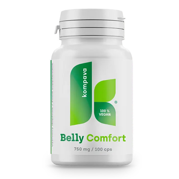 Kompava Belly Comfort 750 mg/100 kps