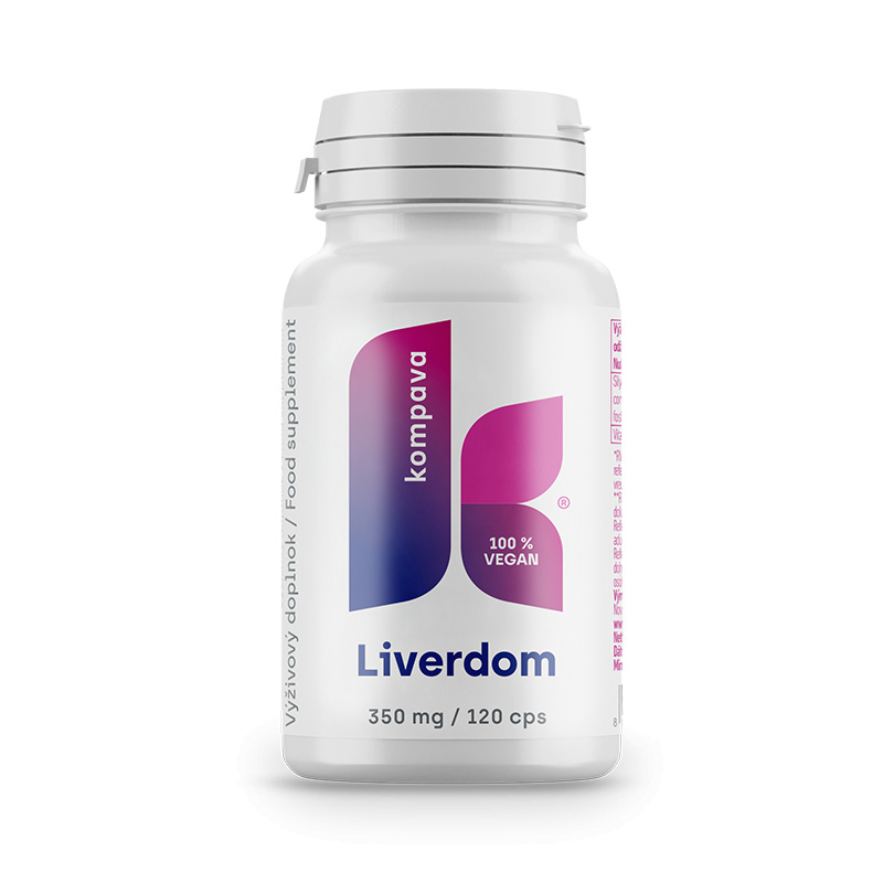 Kompava Liverdom 350 mg/120 kps