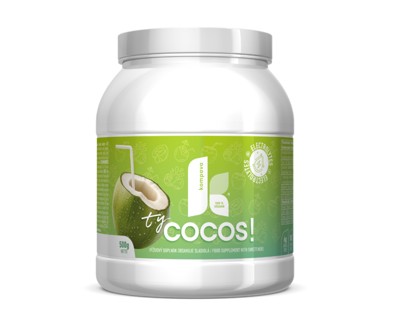 Kompava ty COCOS! 500 g/83 dávek, ananas-limetka