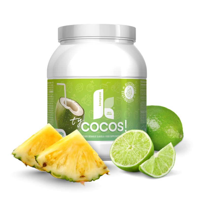 Kompava ty COCOS! 500 g/83 dávek, ananas-limetka