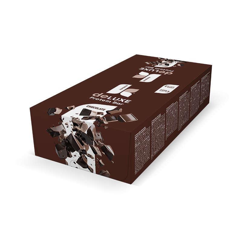 Kompava Protein Bar DeLuxe 24 ks, čokoláda