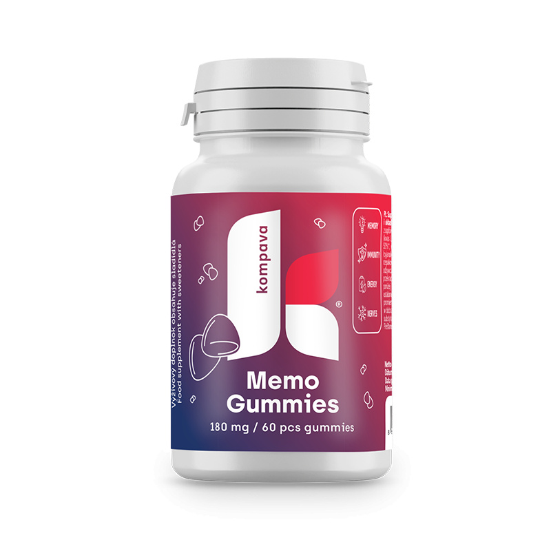 Kompava Memo Gummies 60 cukríkov