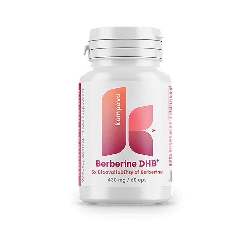 Kompava Berberine DHB+ 430 mg/60 kps