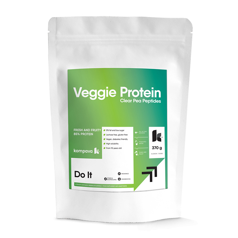 Kompava Veggie Protein 370 g/16 dávek - červený grep